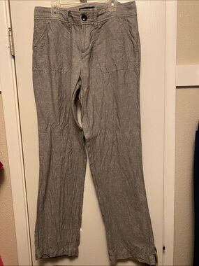 Banana Republic Light Gray Women's Casual Trousers